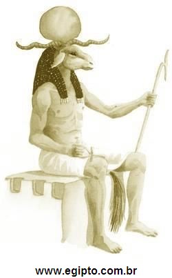 Deus Cnum do Egito Antigo