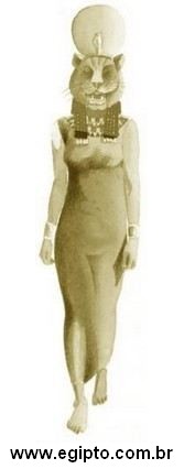 Deusa Secmet do Egito Antigo