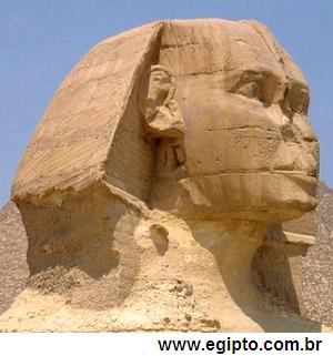 Nariz Esfinge Egito.