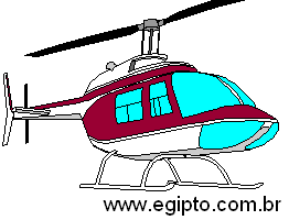 Tempo Gasto Para Ir de Assuã até Faium de Helicóptero